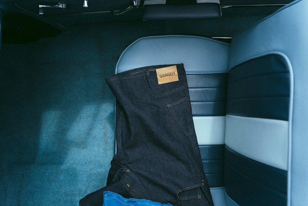 UNDAVAIABLE REVERSE FLARED JORTS