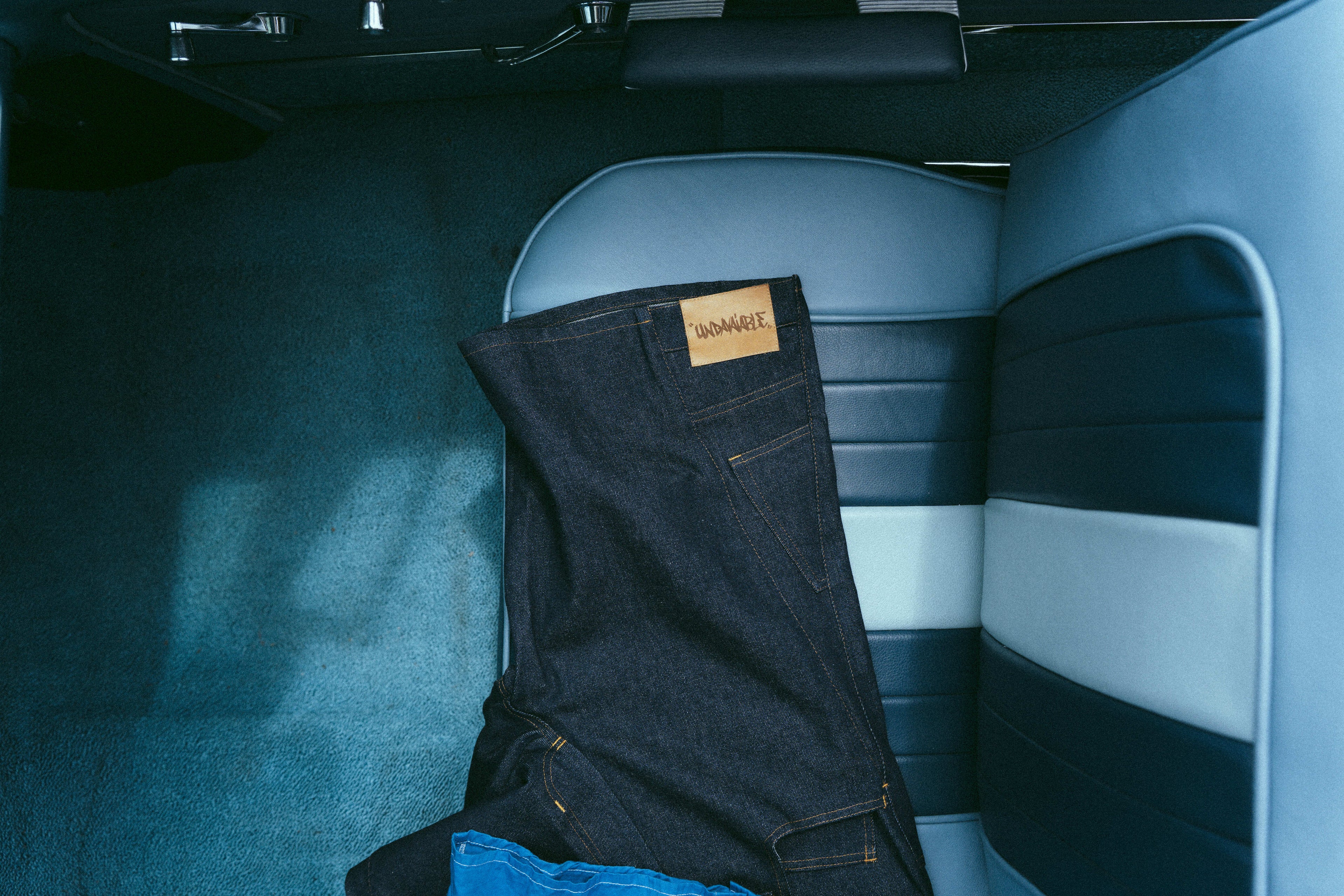 UNDAVAIABLE REVERSE FLARED JORTS