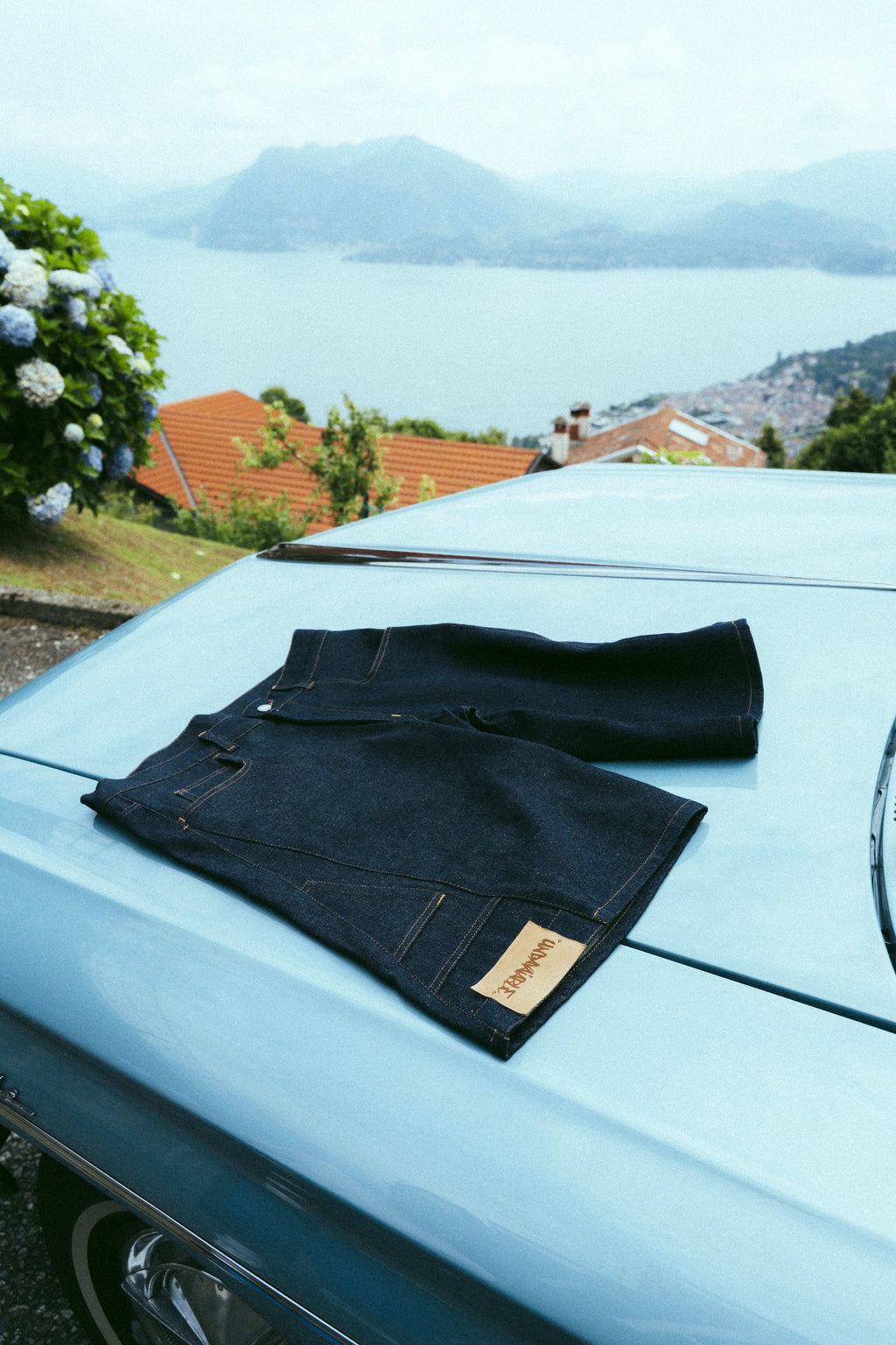 UNDAVAIABLE REVERSE FLARED JORTS